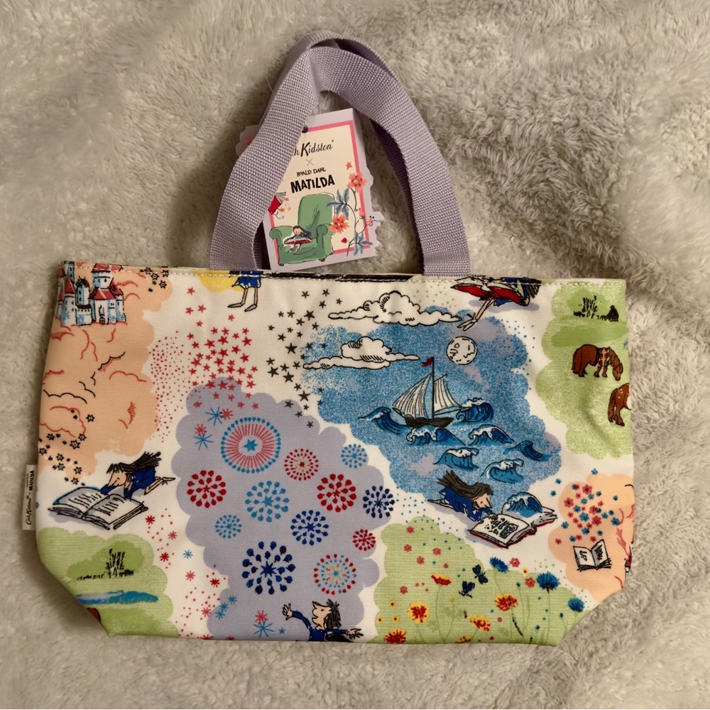 Cath Kidston x Roald Dahl Matilda Insulated Lunch Tote Bag - NWT